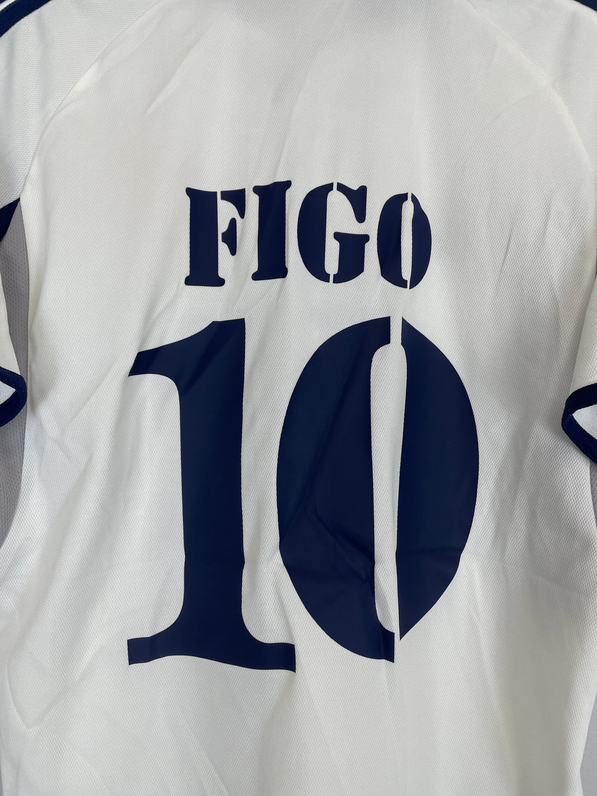 Figo Jersey - Real Madrid 00/01 I Home - Retro Version