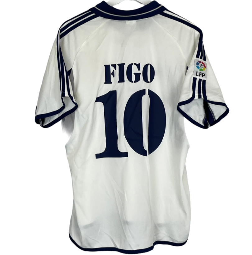 Figo Jersey - Real Madrid 00/01 I Home - Retro Version
