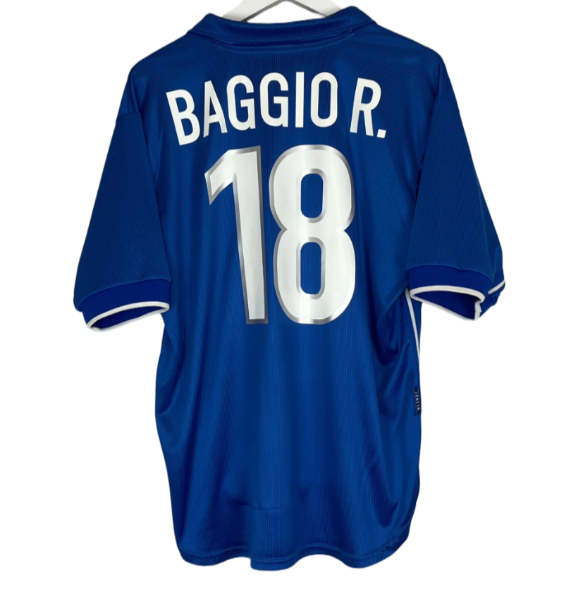 Baggio Jersey - Italy 1998 I Home - Retro Version