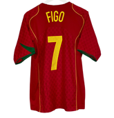 Figo Jersey - Portugal 2004 I Home - Retro Version