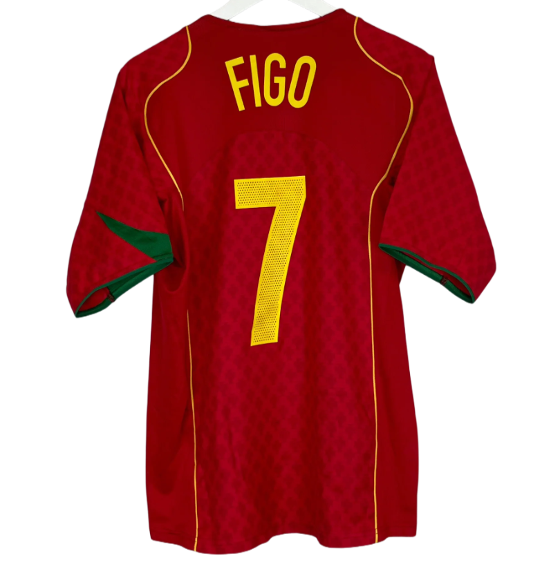 Figo Jersey - Portugal 2004 I Home - Retro Version
