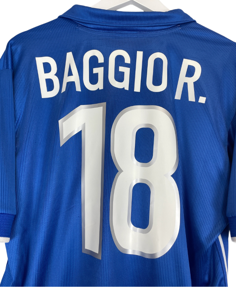 Baggio Jersey - Italy 1998 I Home - Retro Version