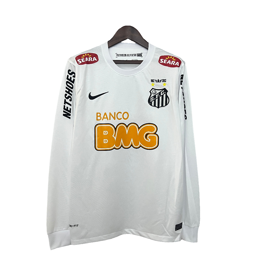 Santos 11/12 I Home Jersey - Long Sleeve Retro Version