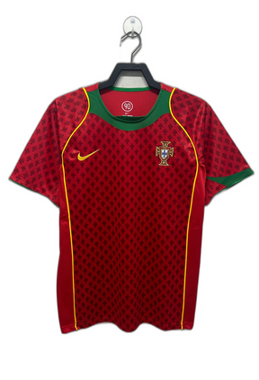 Figo Jersey - Portugal 2004 I Home - Retro Version